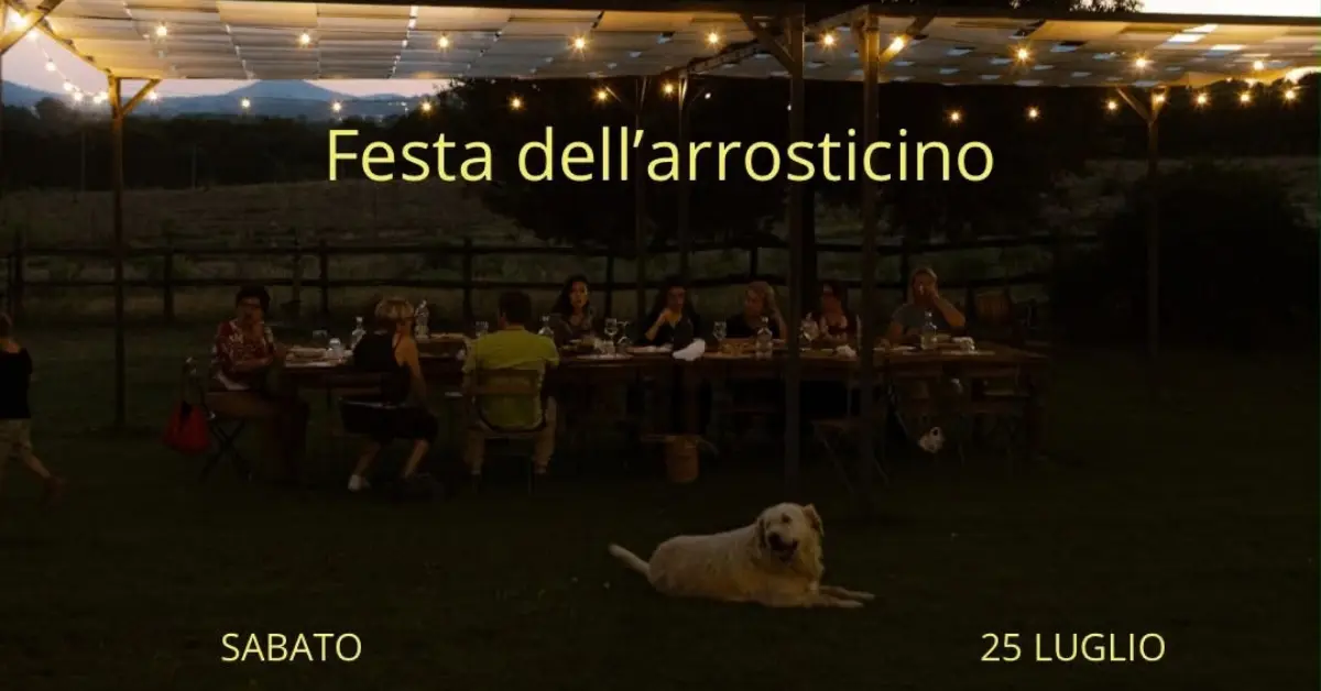 Festa dell'Arrosticino 2026 presso l'Azienda Agricola Sansoni di Nepi